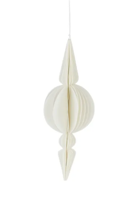 Hanging Paper Decoration, Bauble