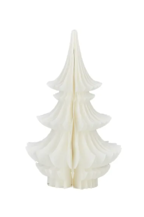 Paper Christmas Tree, White