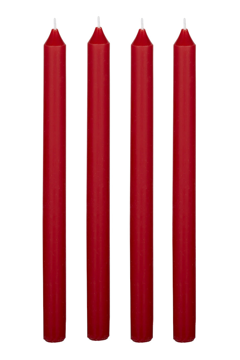 Red Tapered Candle