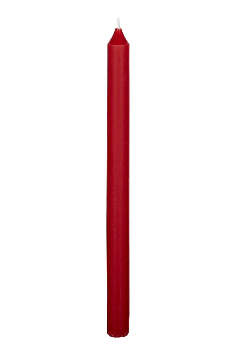 Red Tapered Candle