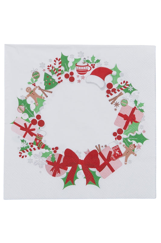 Wreath Napkins