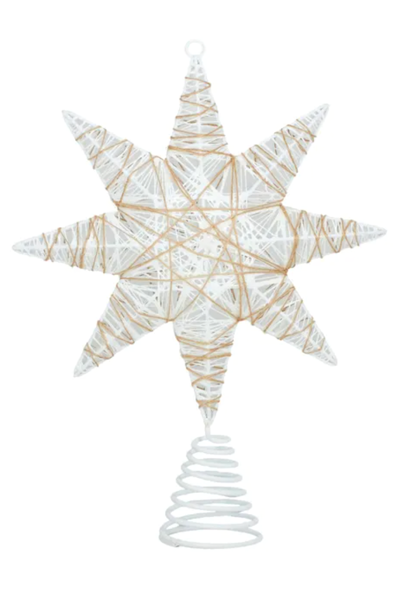 Raffia Star Tree Topper