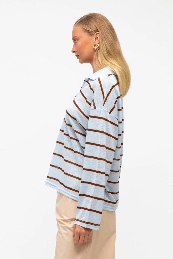 Romie Stripe Polo
