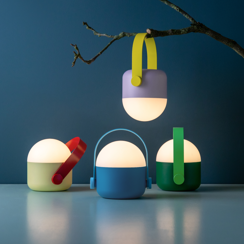 Ole Portable Lamp, Green