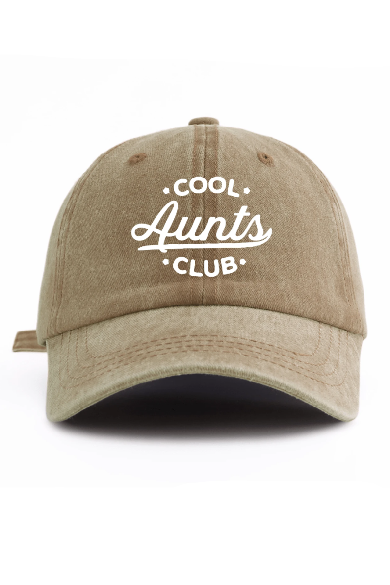 Vintage Wash Cap, Aunt