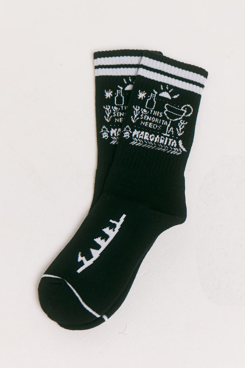 The Margie Sock, Black