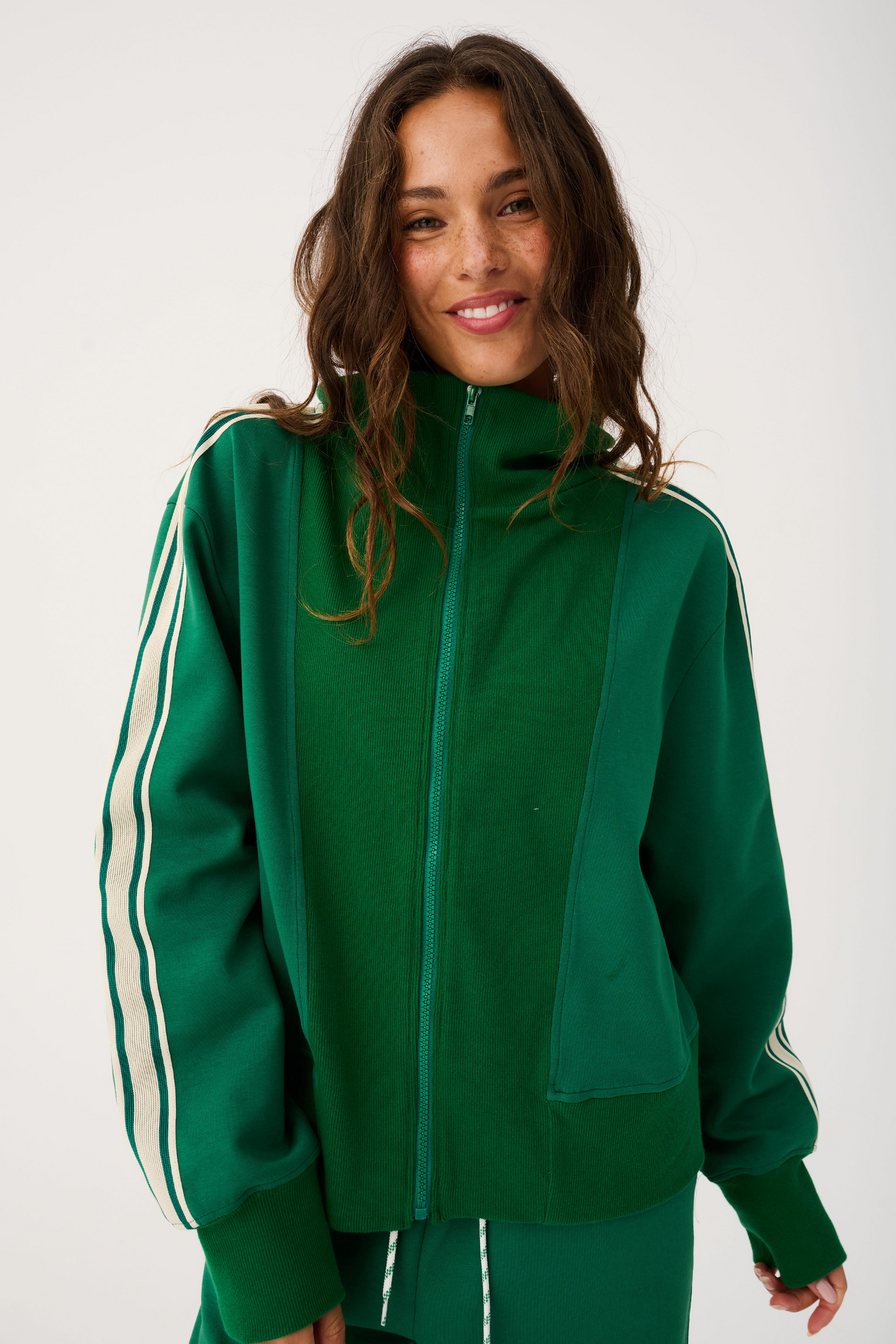 Corey Zip Through Sweater