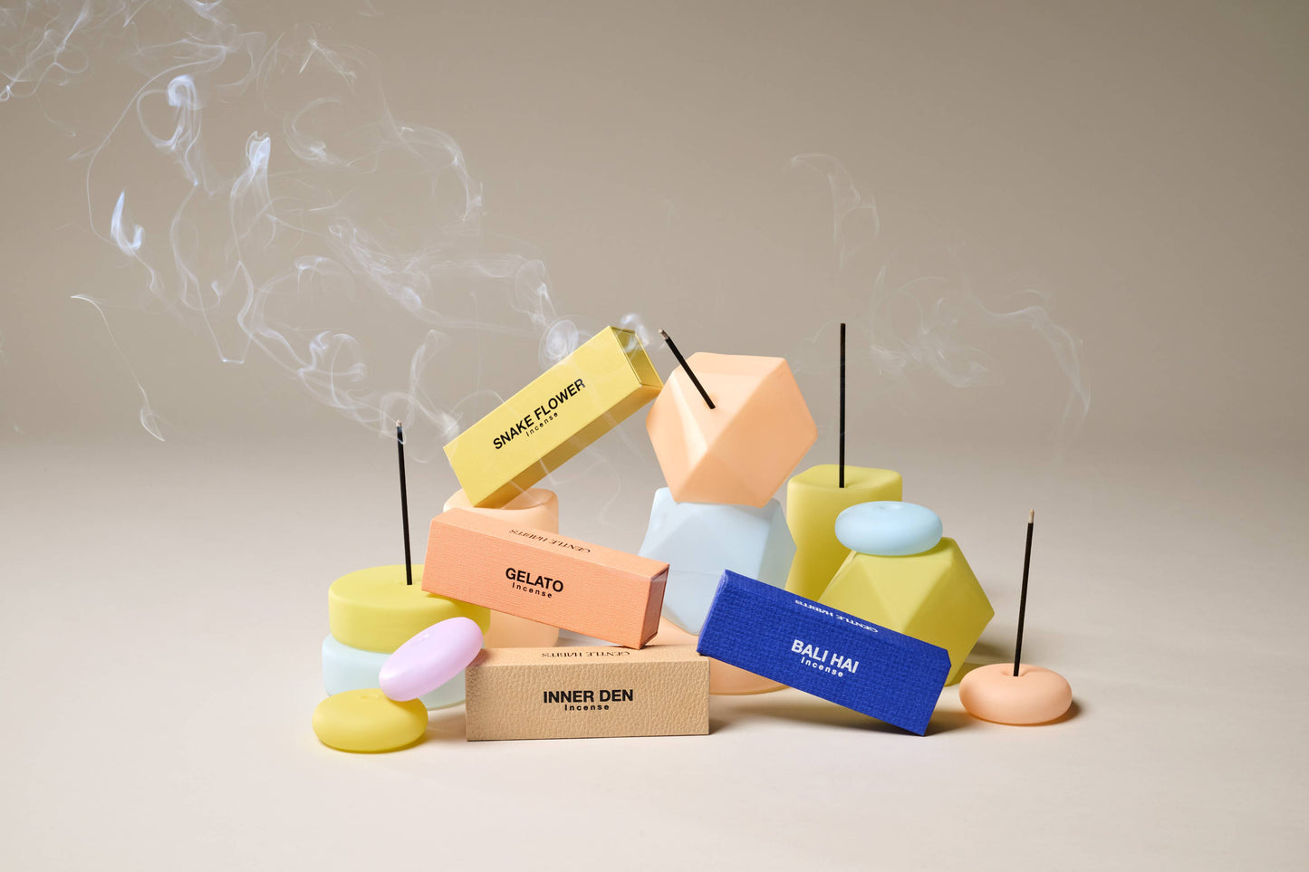 Frosted Incense Holder