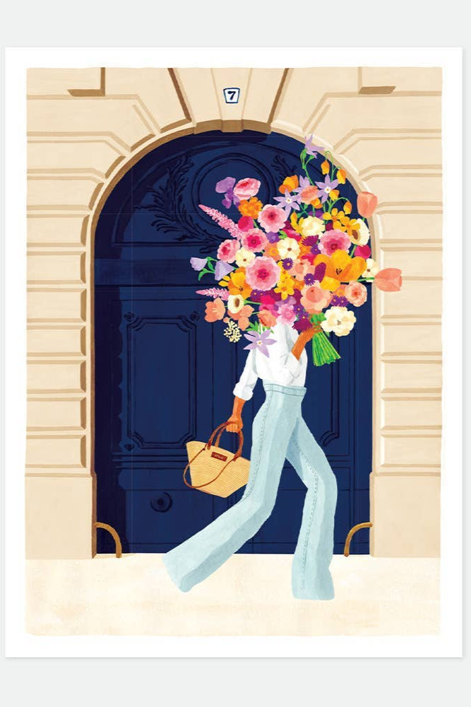 Parisian Door Art Print