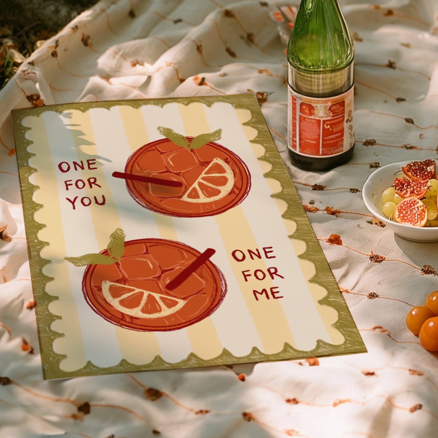 One for You One for Me Art Print