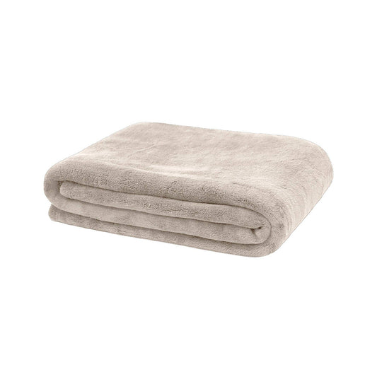 Microplush Throw, Stone
