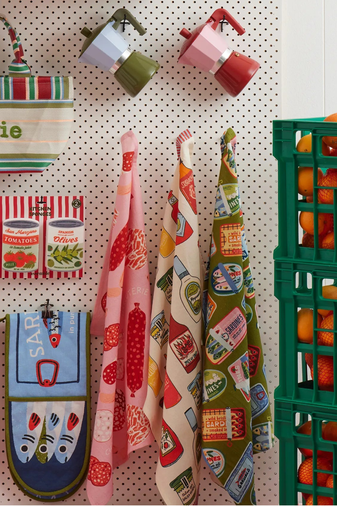 Condiments Tea Towel