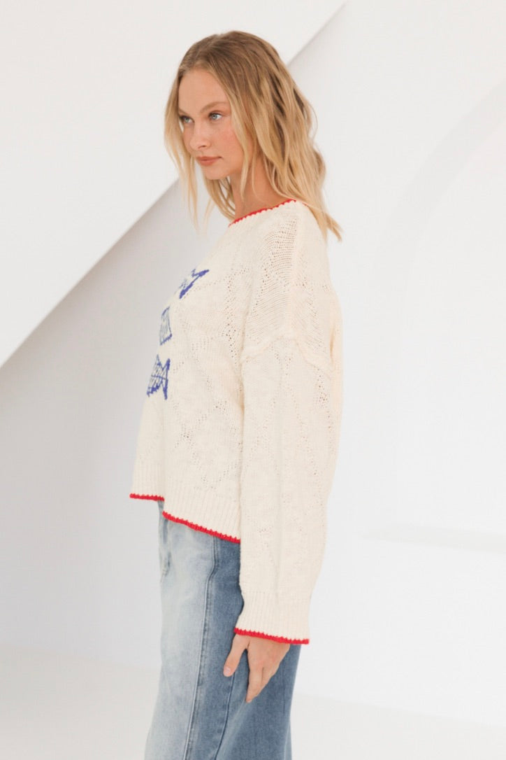 Triple Finn Knit - FRANKIE + COCO