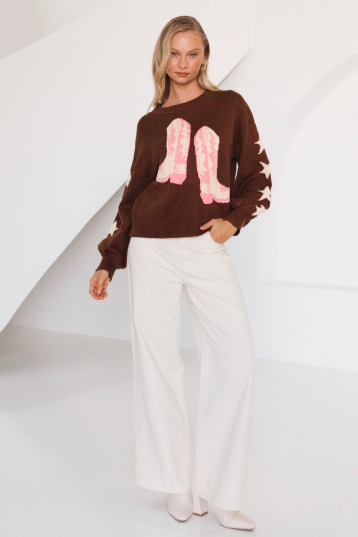 Nashville Knit Jumper - FRANKIE + COCO