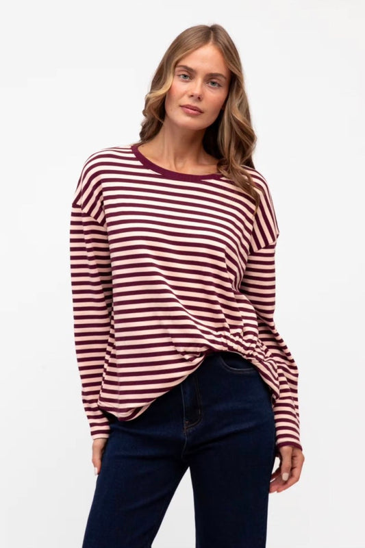Easy Tuck Long Sleeve Tee