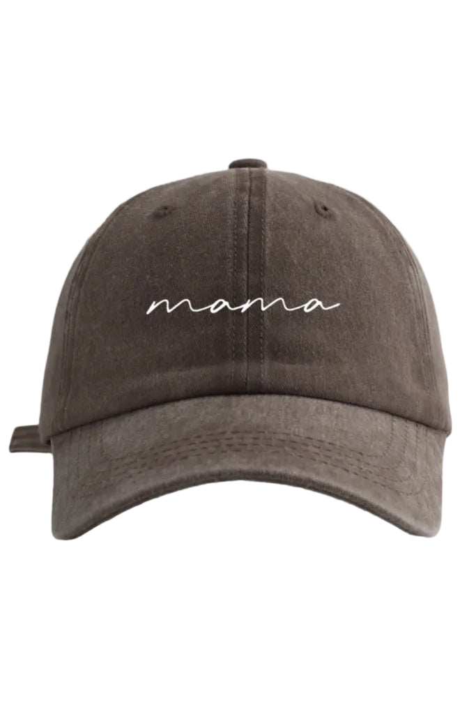 Vintage Wash Cap, Mama