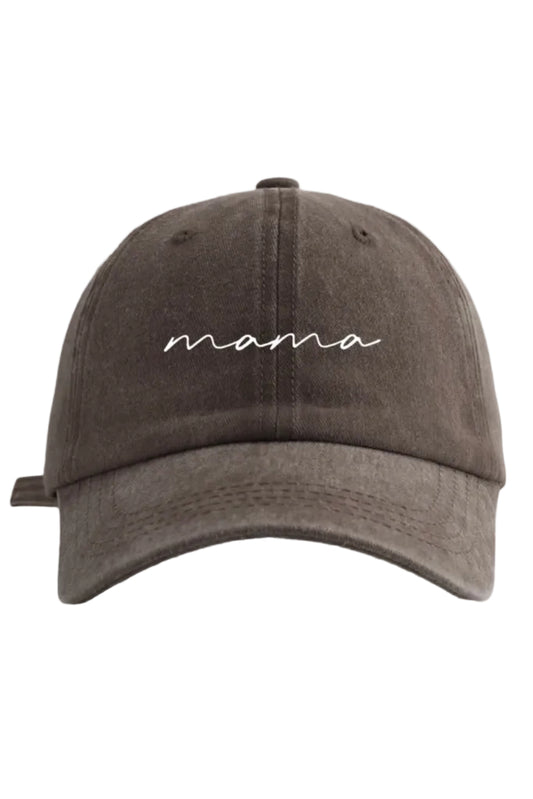 Vintage Wash Cap, Mama