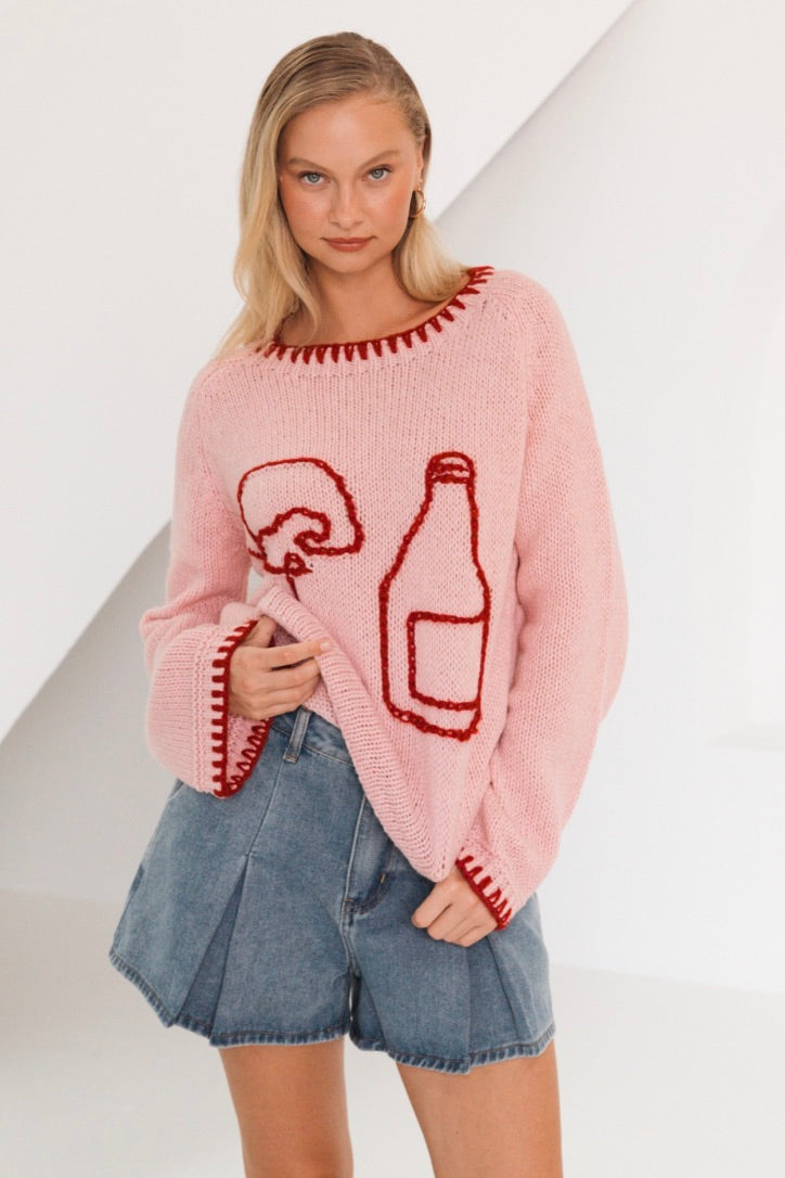 Good Times Knit Jumper - FRANKIE + COCO