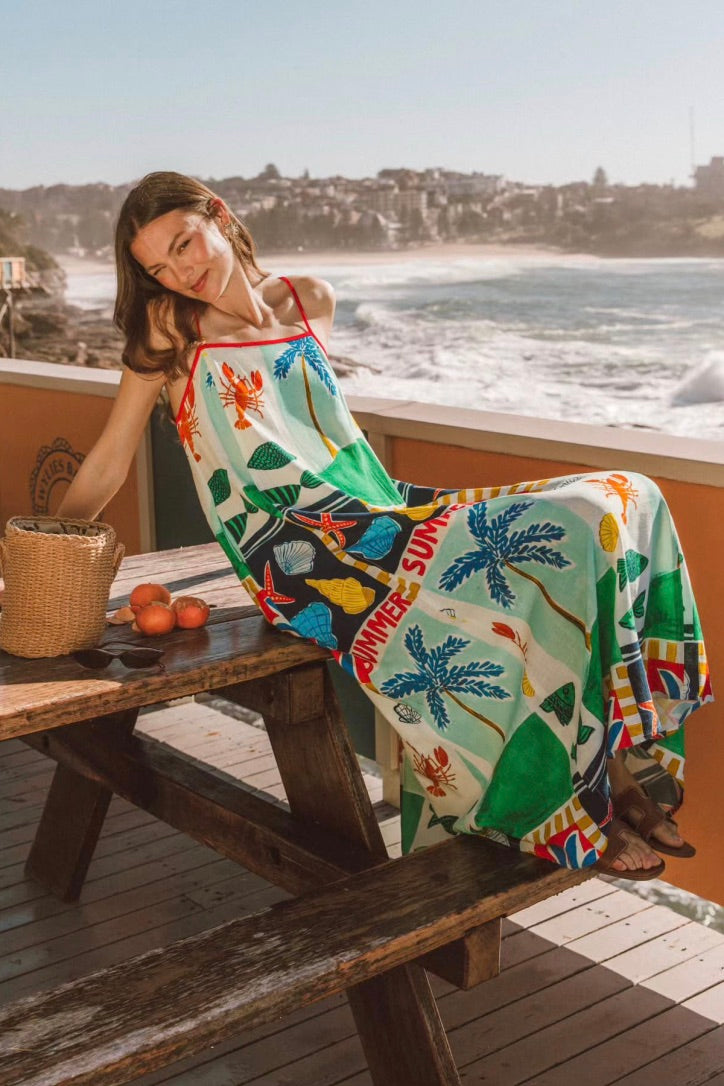 Soleil Summer Midi Dress