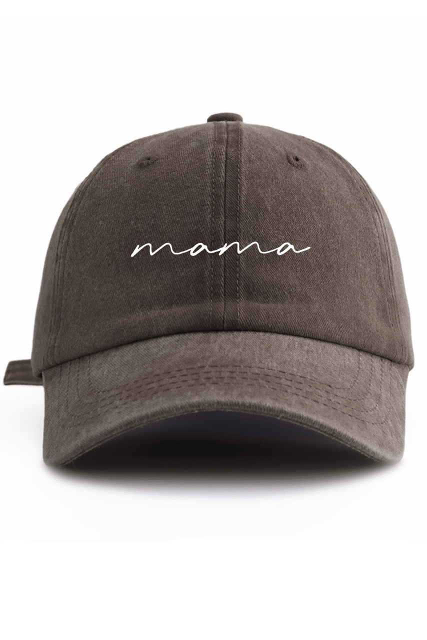 Vintage Wash Cap, Mama