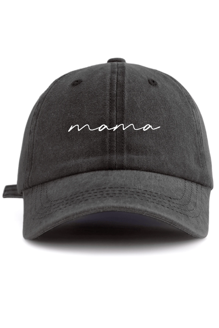 Vintage Wash Cap, Mama