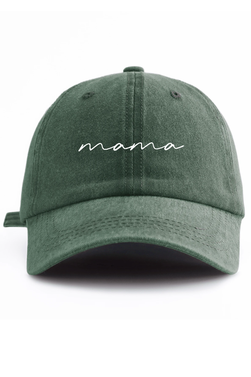 Vintage Wash Cap, Mama