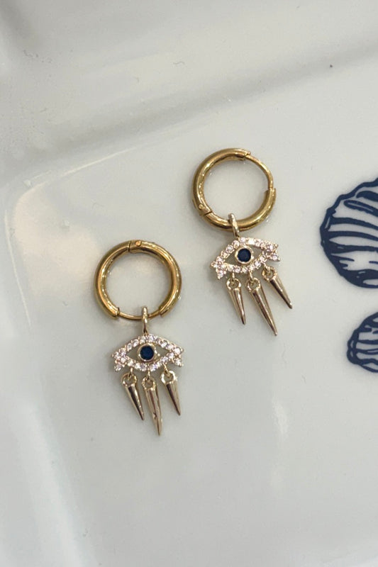 Eyelash Earrings