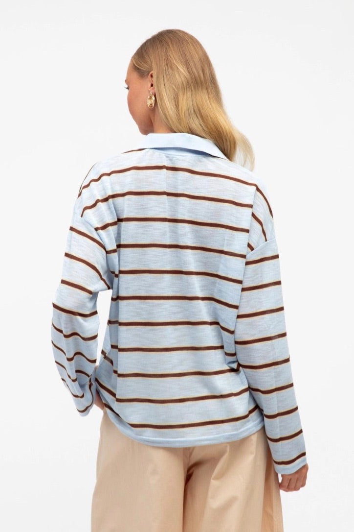 Romie Stripe Polo