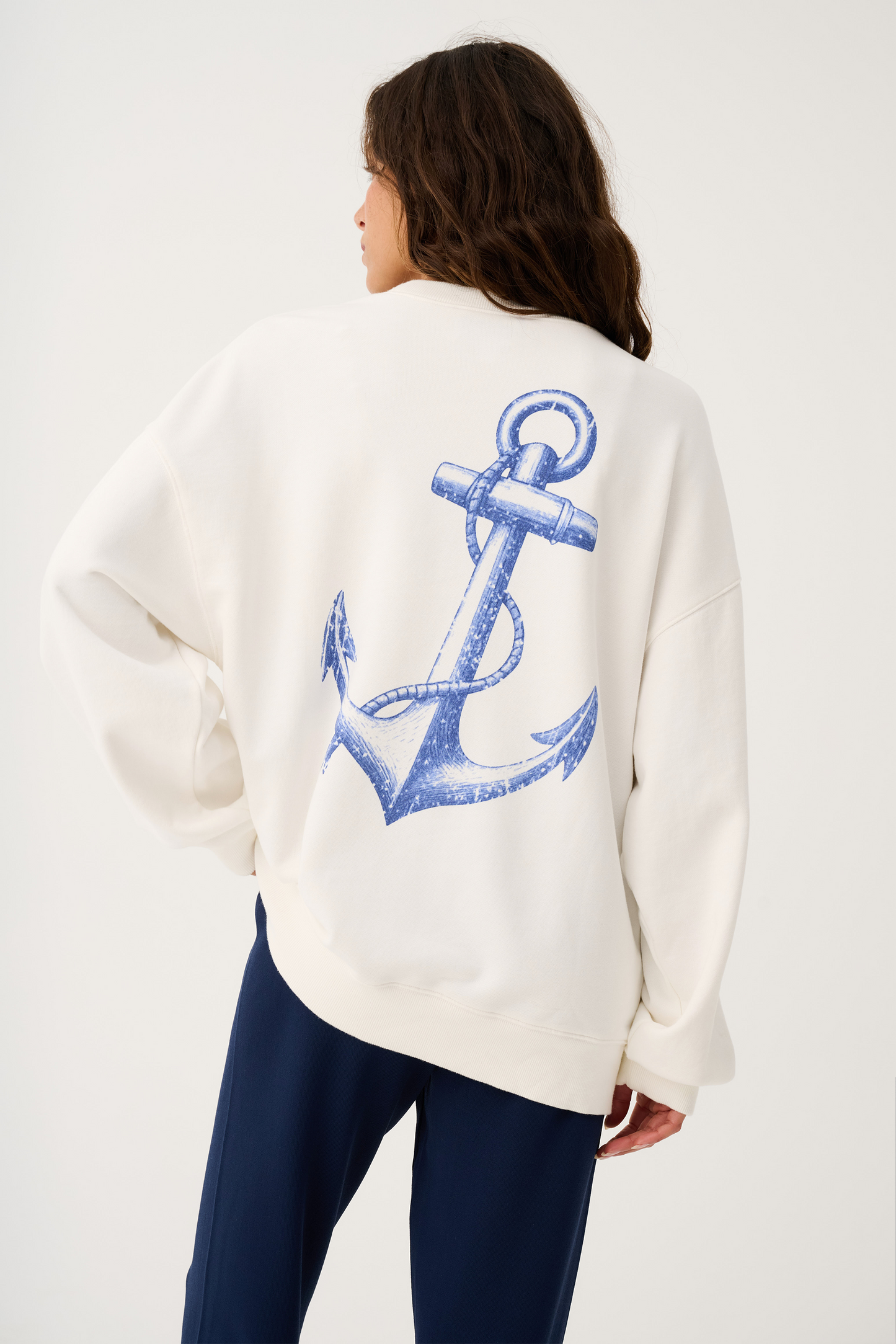 Nina Sweater, White