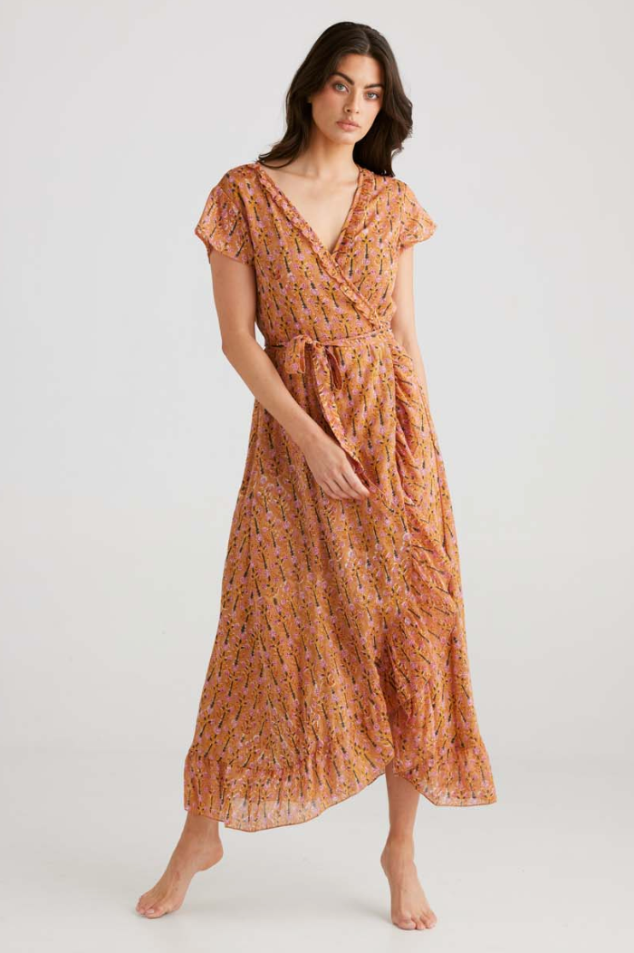 Palm Springs Dress, Spanish Rose