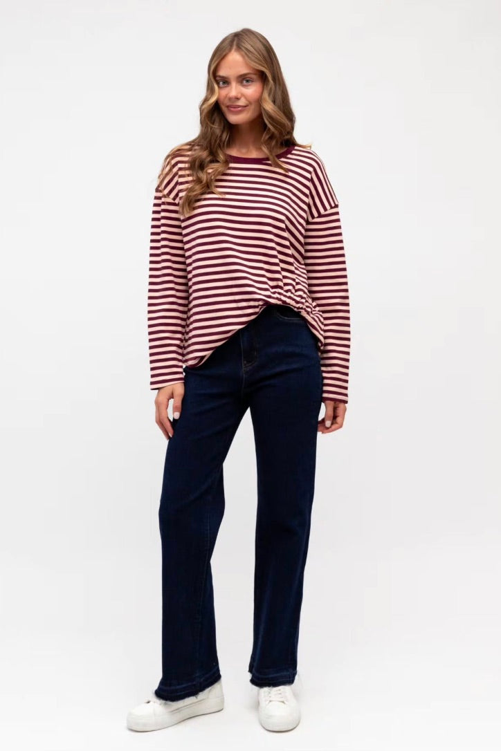 Easy Tuck Long Sleeve Tee