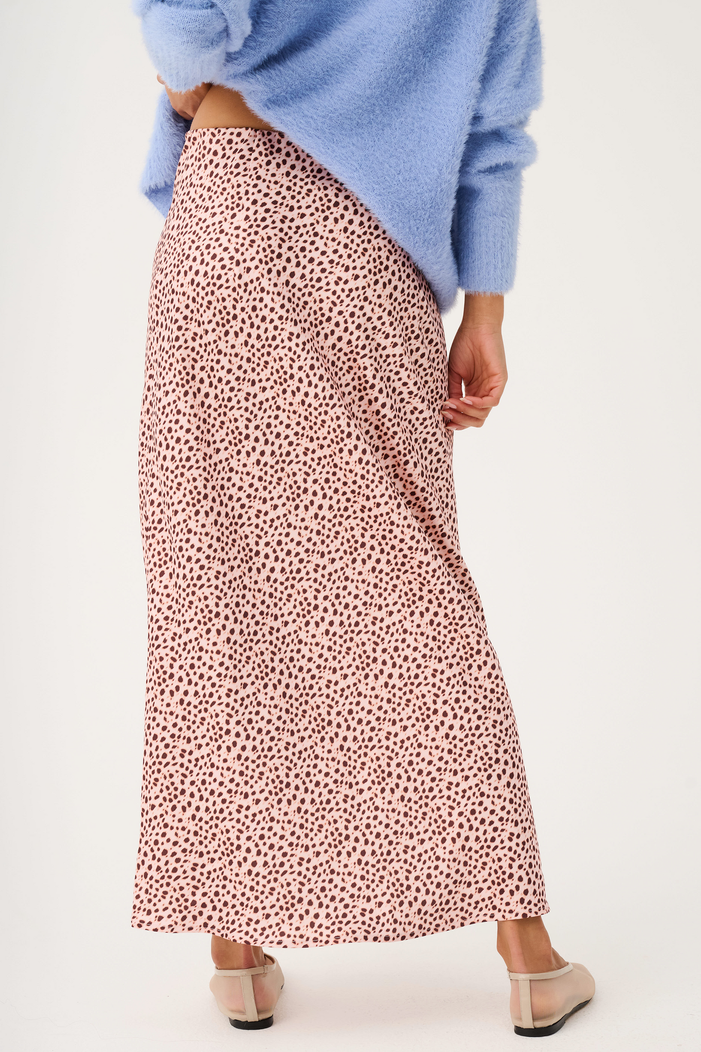 Millie Slip Skirt, Ocelot