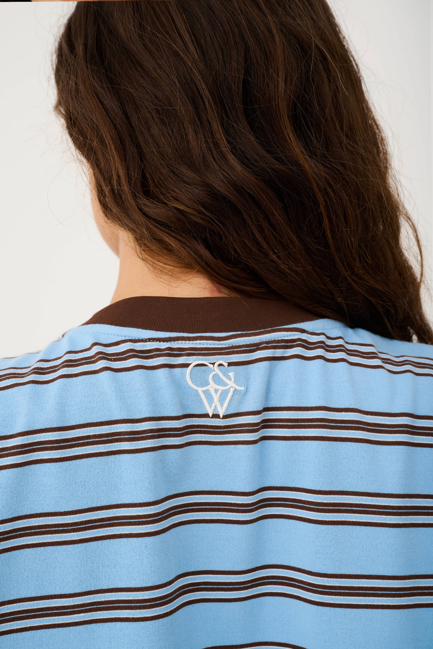Harley Long Sleeve, Truffle Stripe