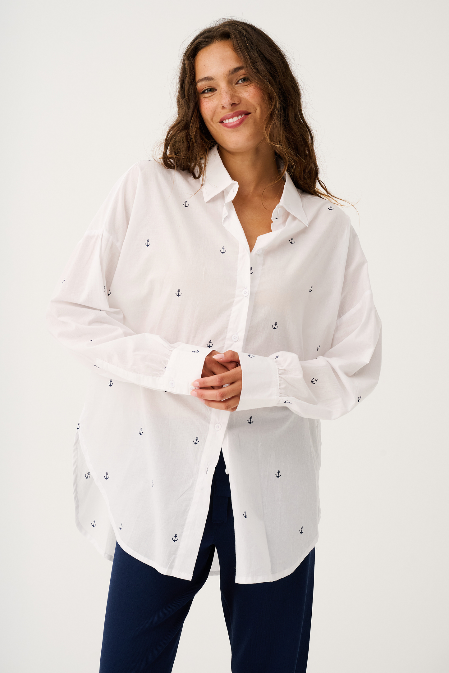 Tammy Shirt, Anchor Print