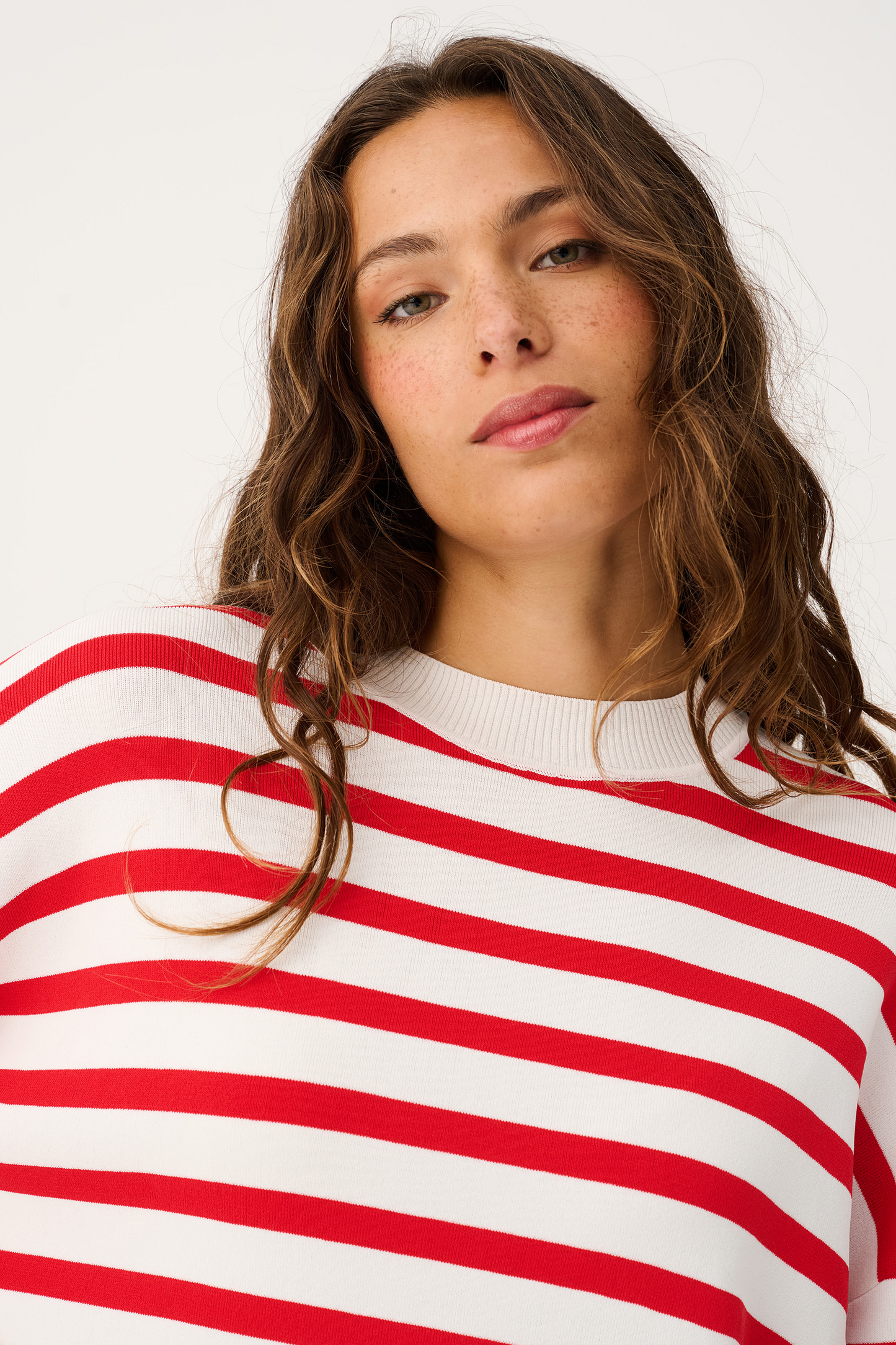 Rae Knit, Siren Stripe