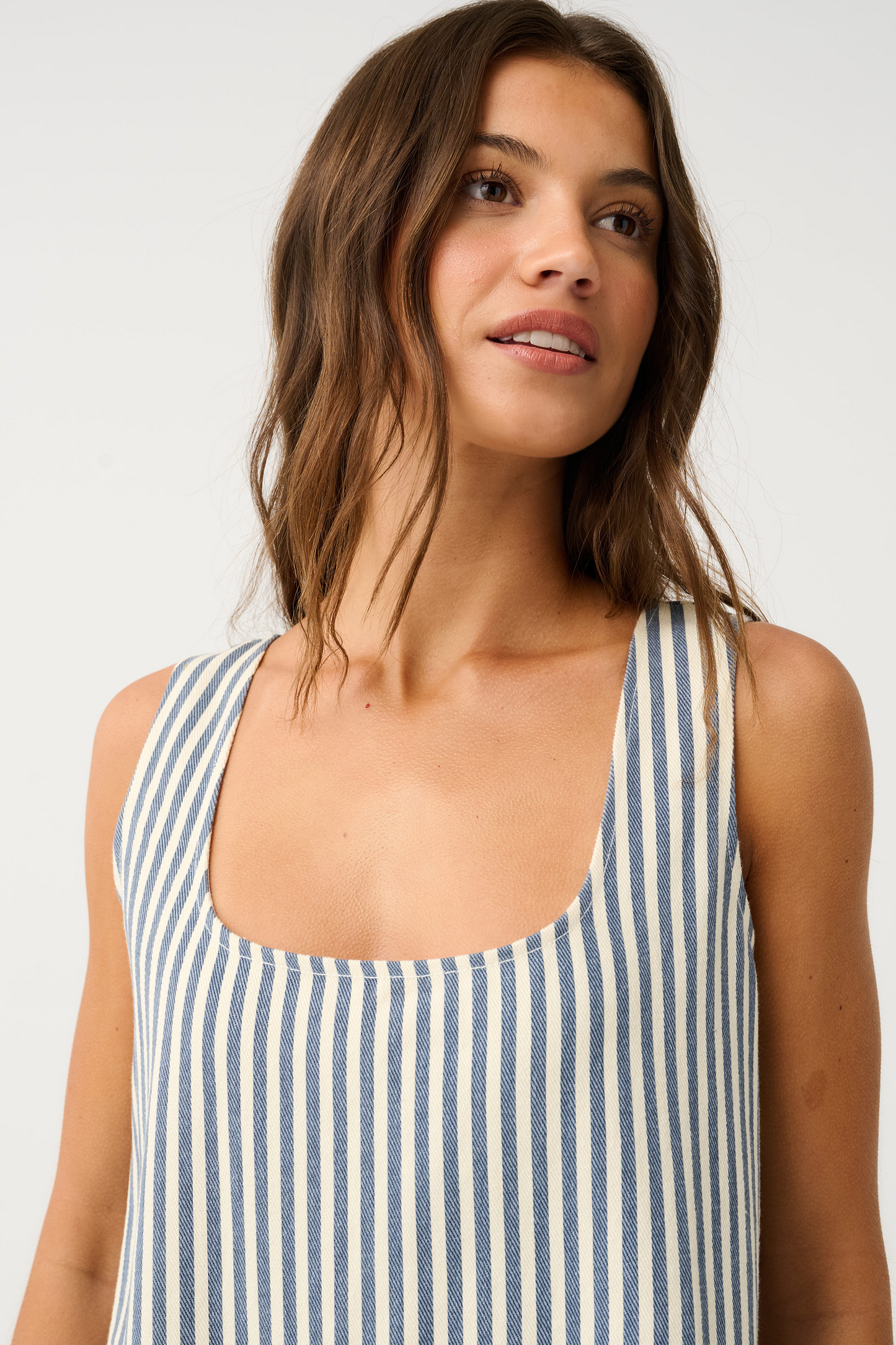 Noa Mini Dress, Stripe - FRANKIE + COCO