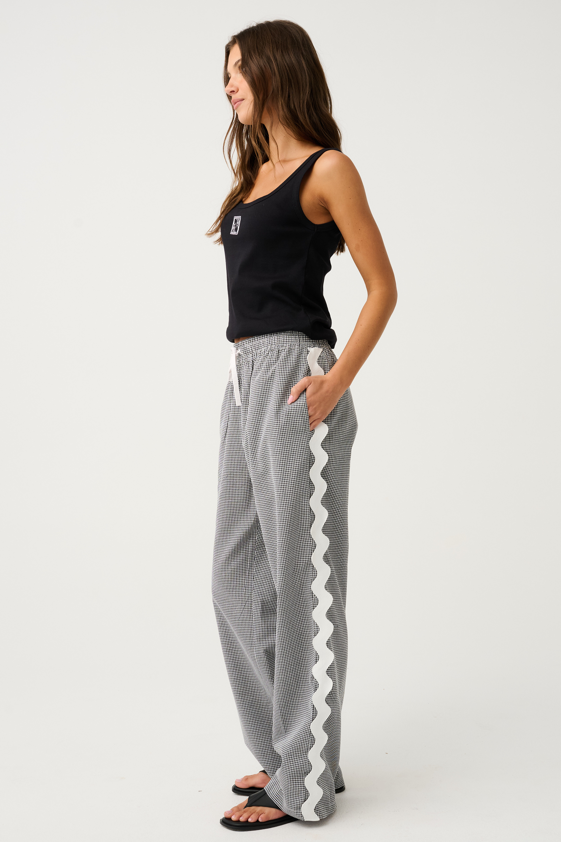 Blair Beach Pant, Black - FRANKIE + COCO