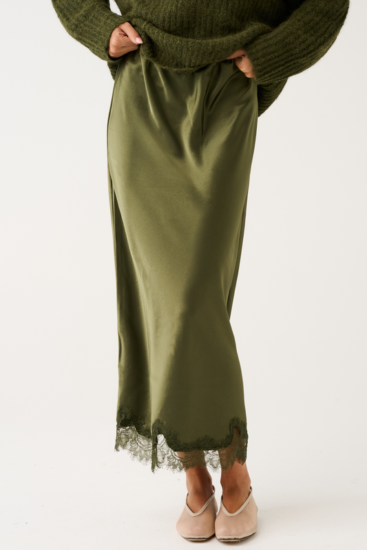 Luna Skirt, Khaki