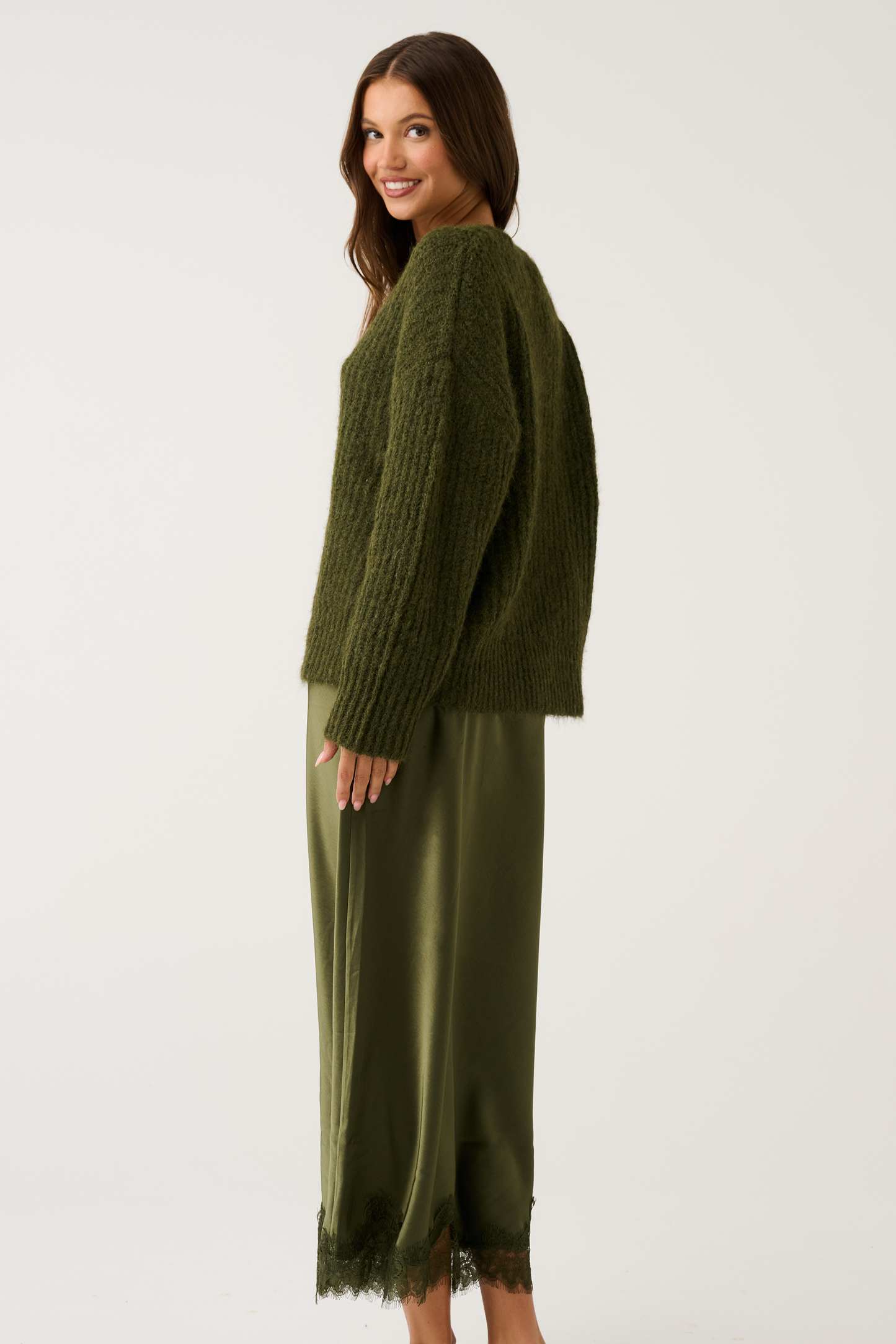 Lorenza Knit, Khaki