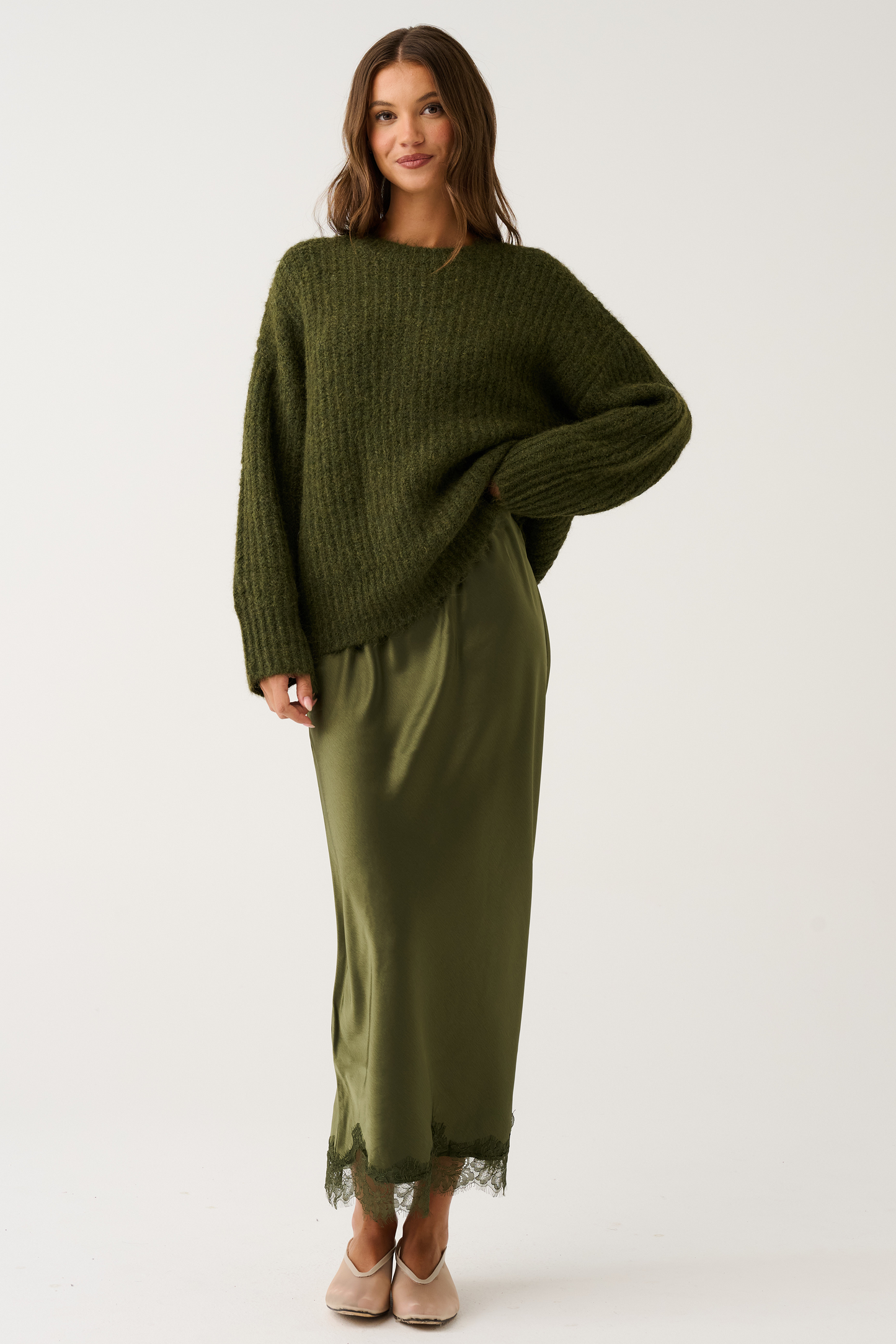 Lorenza Knit, Khaki