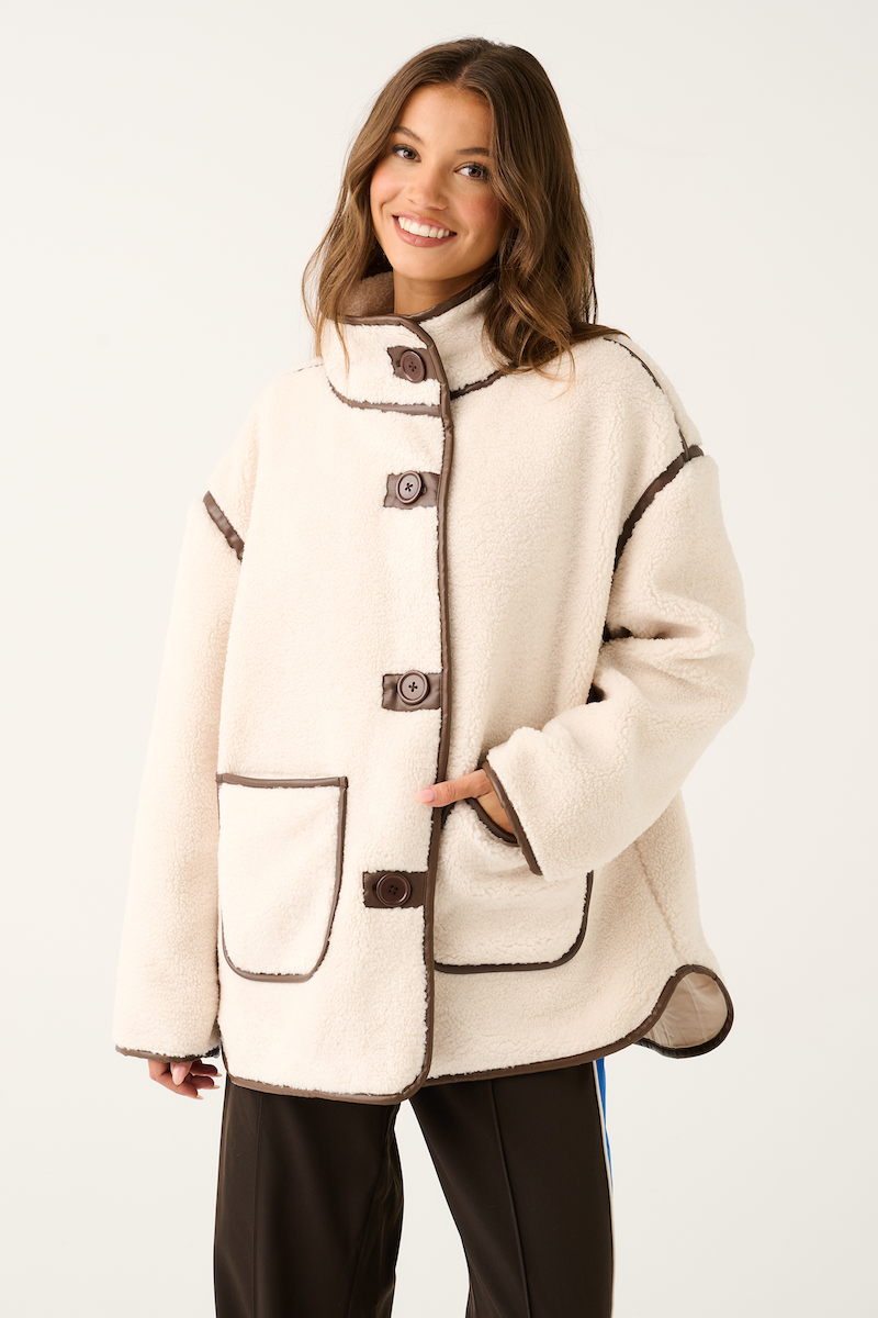 Micah Jacket, Cream