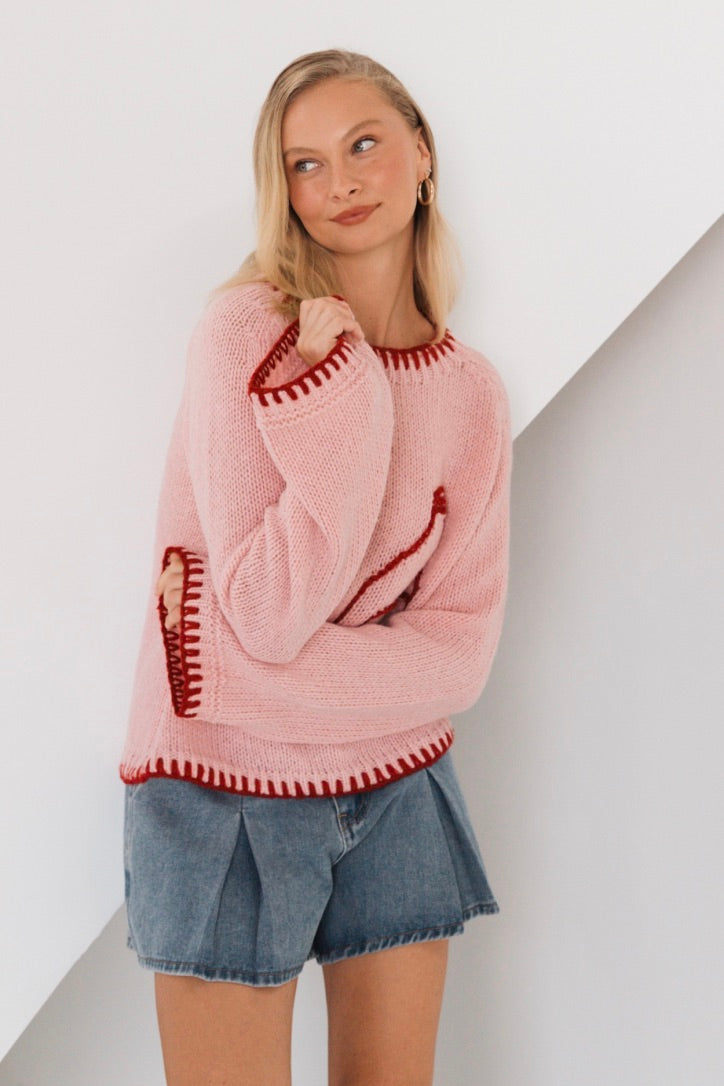 Good Times Knit Jumper - FRANKIE + COCO