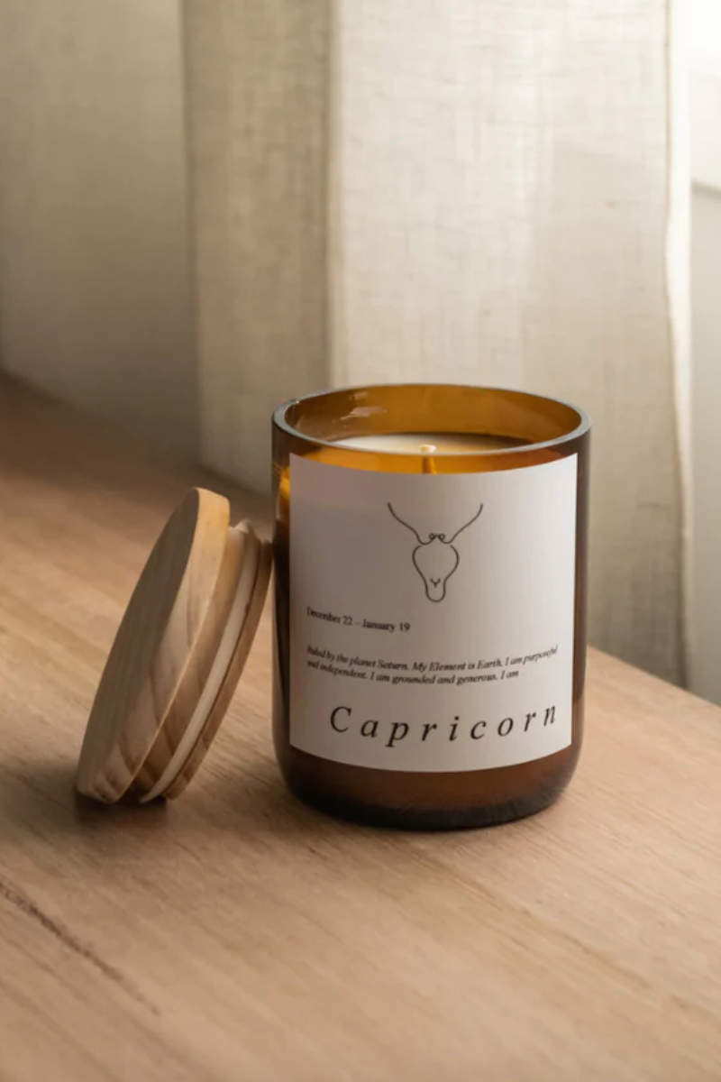 Capricorn Candle