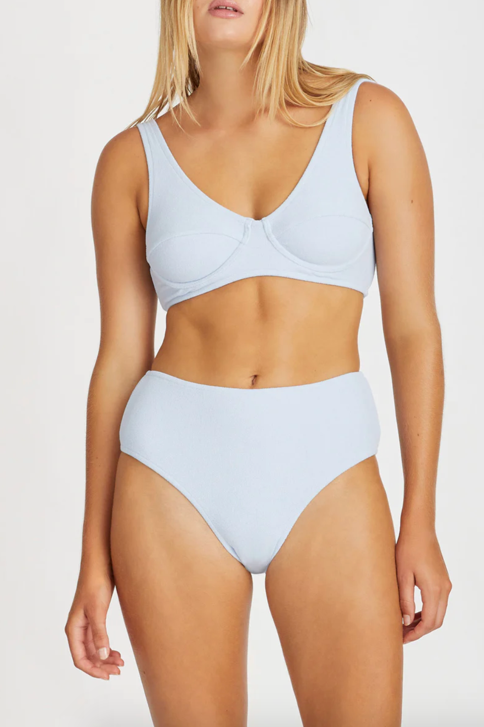 Cool Blue Waisted Brief