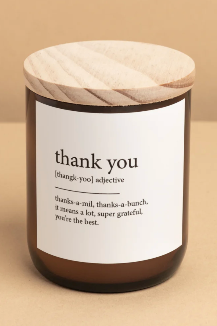 Thank You Candle