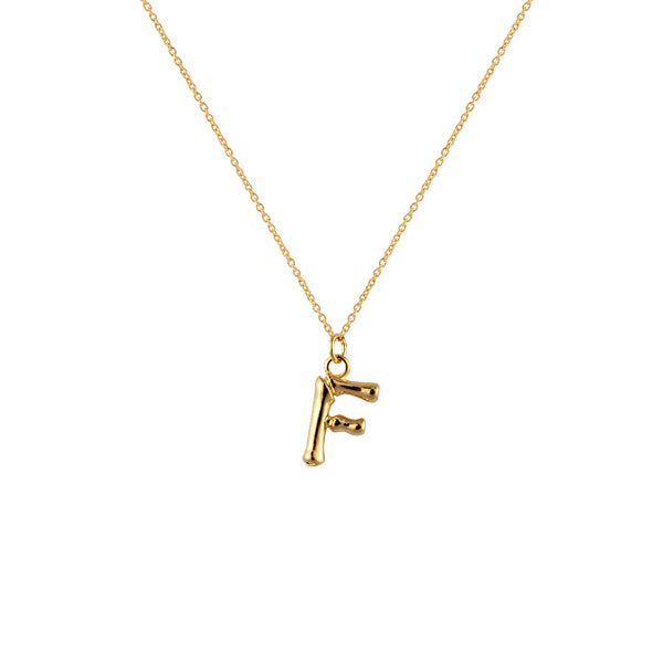 Zahar Letter Necklace - FRANKIE + COCO