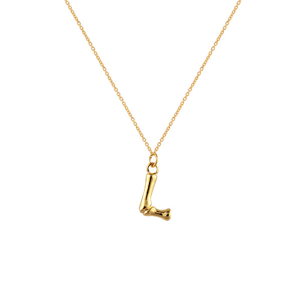 Zahar Letter Necklace - FRANKIE + COCO