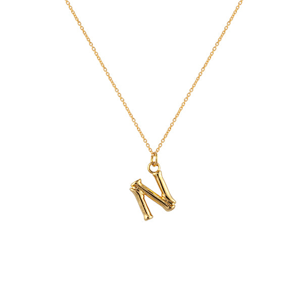 Zahar Letter Necklace - FRANKIE + COCO