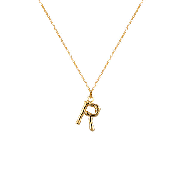 Zahar Letter Necklace - FRANKIE + COCO