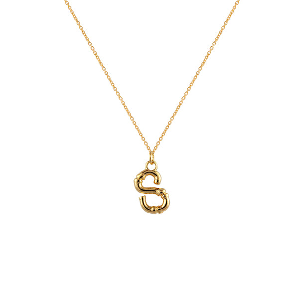 Zahar Letter Necklace - FRANKIE + COCO